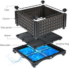 Elevated Plastic Raised Garden Bed Planter Outdoor Planters with Drainage - Image 6