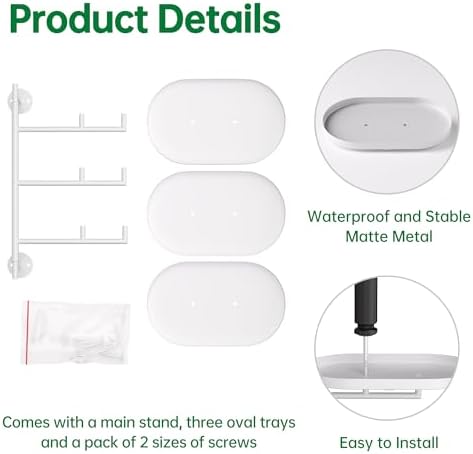 Window Plant Shelf, Wall Mounted Rotating Plant Holder Indoor - Image 5