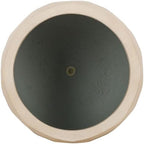 SAFAVIEH Outdoor Collection Kane Beige Cement Ficonstone Planter Pot Set of 2 - Image 5