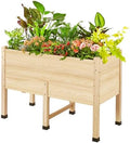 SPECRAFT Wooden Raised Garden Bed with Legs - 15 Inch Deep Elevated Planter Box for Deep-Rooted Plants, Ideal for Balcony, Patio, Easy Assembly (4x2 FT) by SPECRAFT