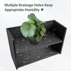 Metal Planter Box 30” x 12” x 16”, Tall Rectangle Planter Box - Image 5