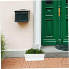 Xmas Rectangular Plastic Herb Planter Box with Visible Water Window - Image 5