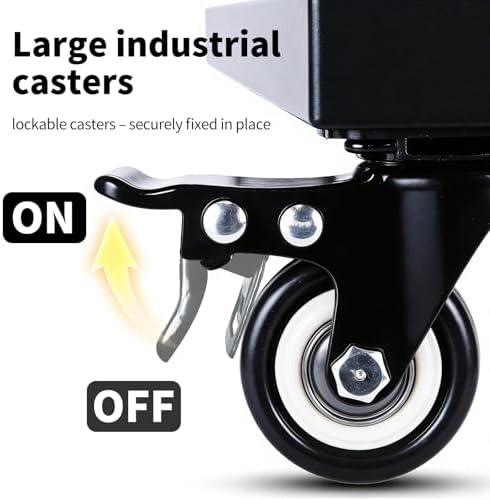 Plant Caddy with Wheels 2 Pack, 20'' Heavy Duty Large Rolling Plant Stand - Image 3