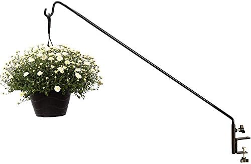 AshmanOnline Ashman Deck Hook (1 Pack, 49-Inch Deck Hook), Double Forged Solid Metal Single Piece Rod, Ideal for Bird Feeders, Plant Hangers, Coconut Shell Hanging Baskets, and Lanterns. - Image 6