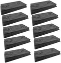 SUNPACK Sundome Plastic Multi-Vented Humidity Dome, Black, 2" (Pack of 10) - Ideal for Greenhouses or Indoor Growing, Able to Adjust Humidity with Vents by SUNPACK