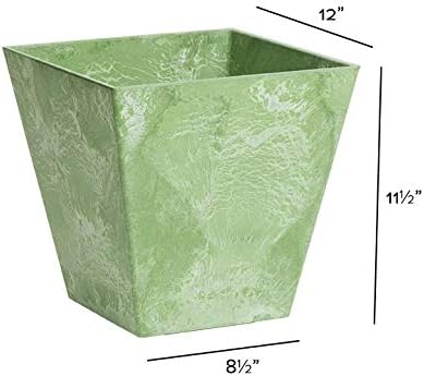 Novelty Sage CO 35121 12" SQ Ella Planter, Inch - Image 3
