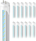 JESLED 2FT T8 LED Tube Light, 6000K Cool Bright White, 12 Pack by JESLED