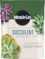 Miracle-Gro Succulent Potting Mix - Potting Soil Mix for Indoor Succulents, Aloe Vera and More, Made with Miracle-Gro Plant Food, 4 qt. (Pack of 10) by Unknown