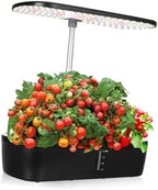 POPETPOP 1 Set Indoor Hydroponics Growing Kit Smart Planting with LED Grow Light Automatic Watering Intelligent Control for Indoor Garden Enthusiasts Design by POPETPOP