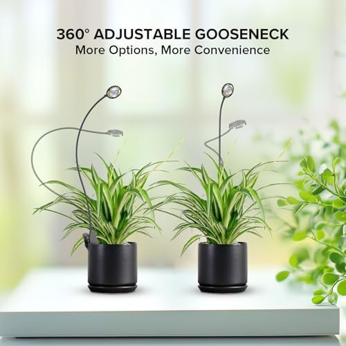 Mini Clip Grow Light for Indoor Plants, small grow light Full Spectrum - Image 6