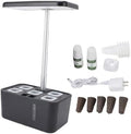 Gavigain Hydroponic Indoor Garden Kit, Smart Automated System with LED Grow Lights, Space Saving Compact Design for Easy Home Herb and Vegetable Growing by Gavigain