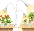SANSI Grow Lights for Indoor Plants, 30W Clip-On Gooseneck LED Plant Lights by SANSI