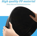 Eccliy 6 Pack Plastic Plant Saucer, Round, 16 Inch, Black - Image 3