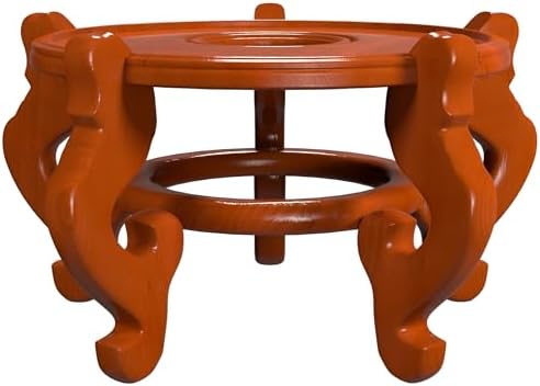 Red Lantern Rosewood Fishbowl Stand - Honey - Size 14.5 in. Base Diameter by RedLantern
