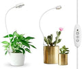 SANSI Grow Lights for Indoor Plants, LED Pot Clip Plant Light for Growing, 10 W+ 5 W, 2 Pack by SANSI