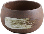 Wazakura Banko Series Handmade Ceramic Bonsai Pot 3.8in (98mm) by WazakuraJapan