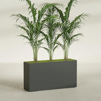 Greenline Alice Tall Rectangular Fiberglass Planter, Outdoor Planter Box - Image 4