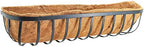 Arcadia Garden Products Hanging Window Basket Metal Trough, 36-inch - Image 2