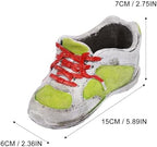SEWACC Creative Shoe Shape Plant Pot 3 Piece Ceramic Drainage Hole Planter - Image 7