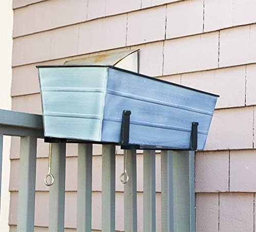 Achla Designs C-20NB Window Box, Medium, Nantucket Blue - Image 7