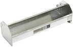Double-Tuf® Metal Poultry Trough Feeder | Galvanized Steel Poultry Trough Feeder | 18" by Double-Tuf