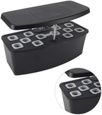 Indoor Hydroponics Growing System Kit Smart Garden with LED Grow Lights Intelligent Automatic Watering Planter for Vegetables and (Black) - Image 5