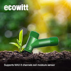 ECOWITT Soil Moisture Tester Kit, Includes IoT Gateway GW1200 and WH51 Soil Moisture Sensor Meter, 915 Mhz - Image 7