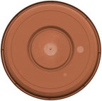 Bloem Terra 20" Round Plastic Plant Saucer, Lightweight UV-Resistant Indoor/Outdoor Flower Pot Tray - Fits 20-inch Planter Pots, Terra Cotta, 2-Pack - Image 5