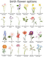 Pofily Gammys Birth Month Garden Flower Vase, Gammys Garden, Nanas Garden, Gammy Gars Den, Customized Flower Garden Vase Gift for Mom Nana Mimi Grandma Mom Mommy - Image 6