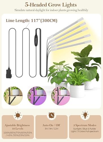 Plant Stand Indoor with Grow Lights 2 Pack Plant Stands Indoor 8 Tiered 64" Tall Plant Shelf for Indoor Growing Multiple Corner Metal Flower Holder Home Decor Display Shelves for Living Room Patio - Image 3