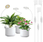 3 Pack Small Plant Lights for Indoor Plants, 12W Each Clip-On LED by SGLEDsLEDLightings