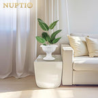 NUPTIO Classic Plastic Urn Planter: 6 Pcs 10.23 Inch Pedestal Pot for Porch - Image 2