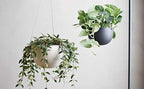 KINTO 29228 201_ Plant Pot, 6.5 inches (140 mm), Black Hanging Planter, Hanging Pot, Flower Pot, Interior Decoration - Image 4