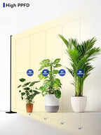 GLOWRIUM 60in Standing Grow Light, Vertical Grow Lights for Indoor Plants - Image 6
