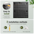 Wall Mounted Planter, Vertical Garden with 4 Grow Pots - Image 7