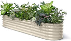 8x2x1.5ft Galvanized Raised Garden Bed, 18" Tall Metal Planter Box by Annoell