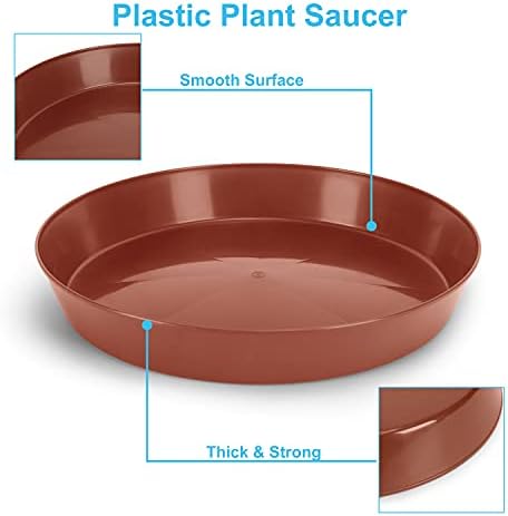 21 Inch (19 Inch Base) Case of 5 Plant Saucer - Image 6