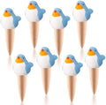 Sliner 8 Pcs Bird Plant Self Watering Globes Terracotta Spikes, Blue by Sliner