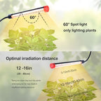 4Pack Full Spectrum Clip Grow Lights for Indoor Plants - Image 5