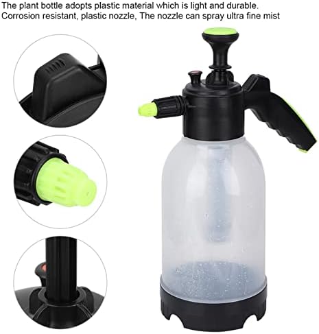 GLOGLOW 2L Plastic Water Spray Bottle Plant Sprayer with Adjustable Nozzle for Watering Flowers, Windows, Misting Leaves - Image 4