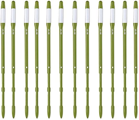 IPPINKA Sustee Aquameter, Bundle of 12, House Plant Soil Moisture Meter, Best for Indoor Potted Plants - Large Green Refillable by IPPINKA