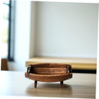 Wooden Half Planter Rustic Plant Container with Base Tray for Outdoor Plants Unique Garden Decor for Weddings and Patios - Image 6
