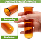 Glass Plant Propagation Station with 5 Test Tubes Colorful Planter Vase - Image 3