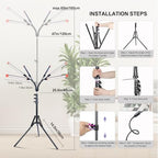 FRGROW 6Head Grow Light with Stand for Tall and Large Indoor Plants - Image 6