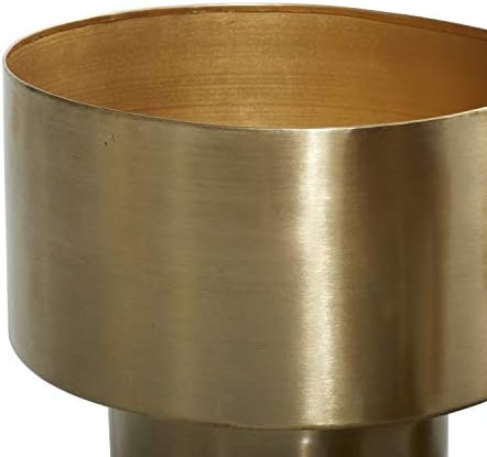 deco 79 Metal Planter, Set of 3 Planter 7", 8", 10" H, Gold - Image 5