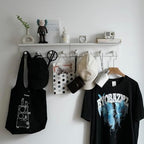 Entrance Coat Rack ，Coat Hooks, Wall-Mounted Wooden Hook Rack, Wall-Mounted Shelves are Very Suitable (White Color Finish—A-2) - Image 7