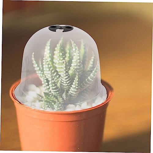 SUPVOX Plant Cloches Plastic Ventilated Dome for Seedlings - Image 2