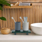 Natural Marble Tray Pedestal Stand, Stone Riser for Bathroom, Kitchen Sink - Image 6