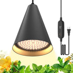 Bstrip Hanging Grow Light for Indoor Plants 25W Full Spectrum by Bstrip