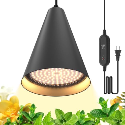 Bstrip Hanging Grow Light for Indoor Plants 25W Full Spectrum by Bstrip